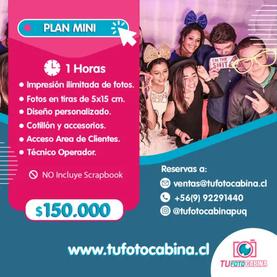 Plan Mini de FotoCabina